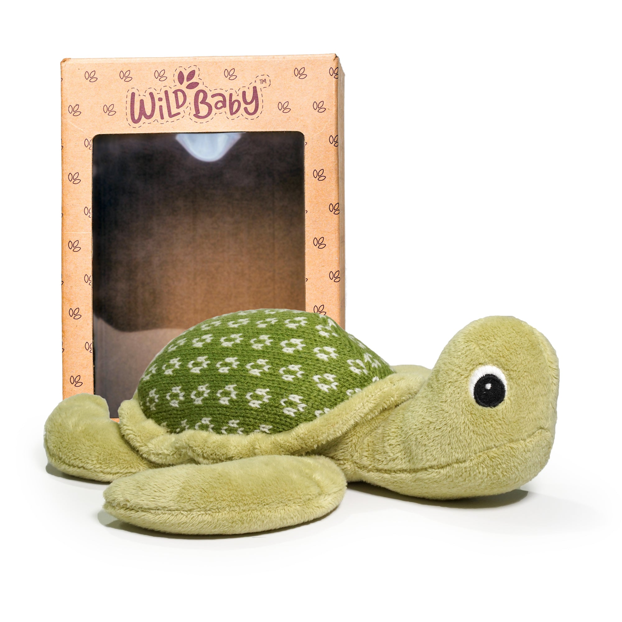 Turtle Stuffed Animal - Microwaveable Plush with Hot Cold Pack