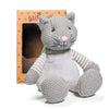 Cat Stuffed Animal - Heatable Plush Pal with Hot Cold Therapy Pack