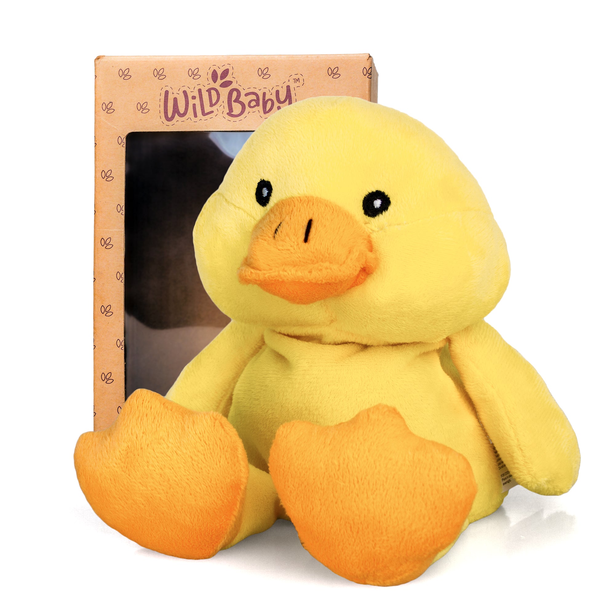 Duck Stuffed Animal - Heatable Plush Pal with Hot Cold Pack