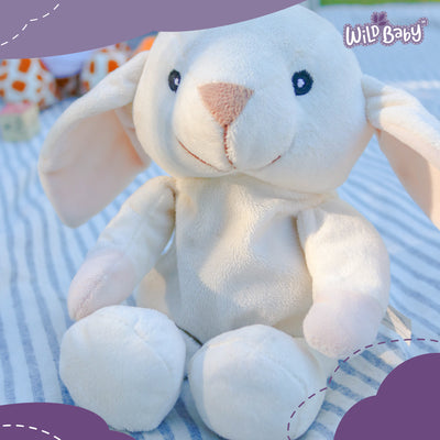 Bunny Rabbit Stuffed Animal - Microwaveable Plush with Hot Cold Pack